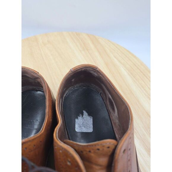 Allen Edmonds Evanston Leather  Walnut Oxford Dress Shoe Mens Sz 13D - Picture 5 of 8